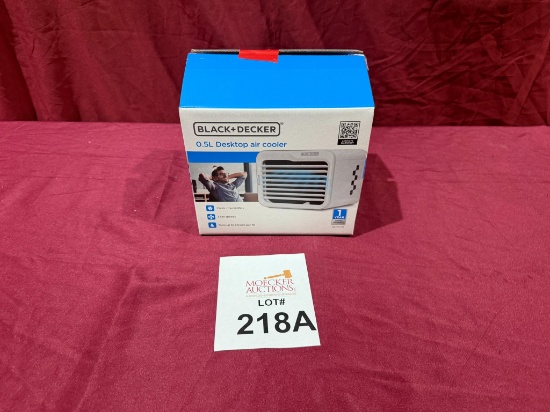 BLACK & DECKER 0.5L DESKTOP AIR COOLER (NEW)