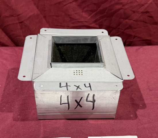 LOT CONSISTING OF (70 +/-) 4 X 4 HVAC DUCT BOOT