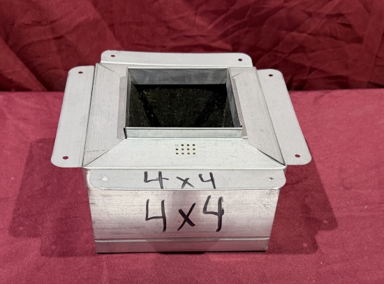 LOT CONSISTING OF (71 +/-) 4 X 4 HVAC DUCT BOOT