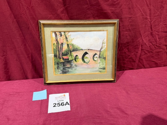 FRAMED ART OF LANDSCAPE 18" X 15"