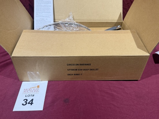 Circulon Radiance 12" Cov Deep Skillet (New)