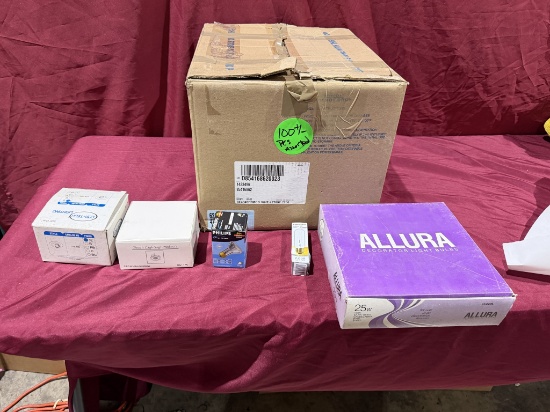 LOT CONSISTING OF ASSORTED LIGHT BULBS & SUPPLIES