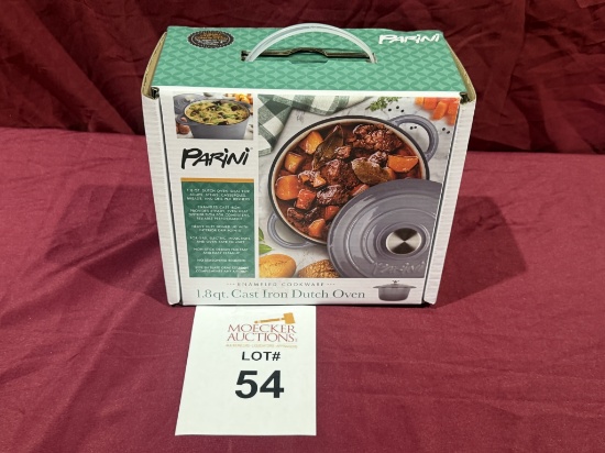 Parini Cookware 1.8 Qt Cast Iron Dutch Oven (New)