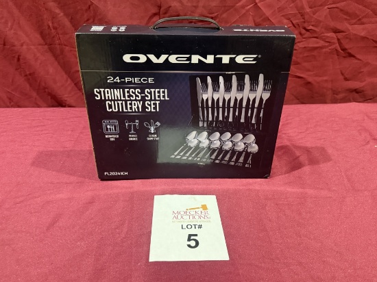 OVENTE 24 PC CUTLERY SET (NEW)