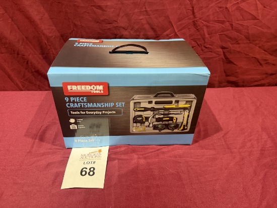 Freedom Tools 9 Pc Craftsman Set (New)