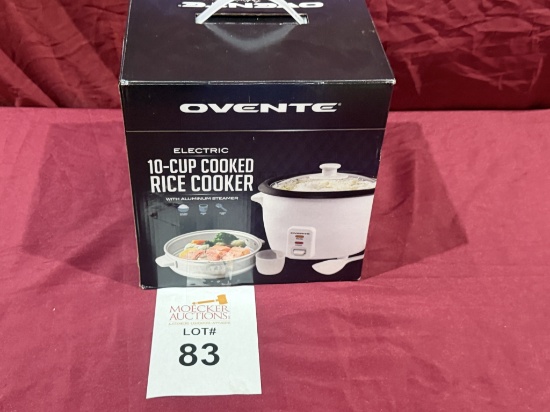 OVENTE ELECTRIC 10 CUP RICE COOKER (NEW)