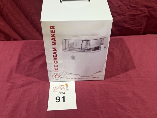 CHEF'S COUNTER ICE CREAM MAKER (NEW)