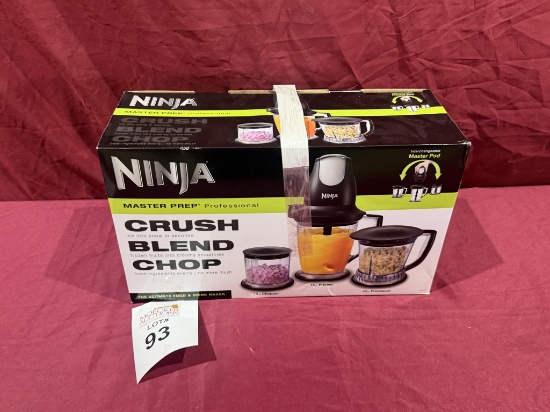 NINJA MASTER PREP PROFESSIONAL FOOD & DRINK MAKER (NEW)