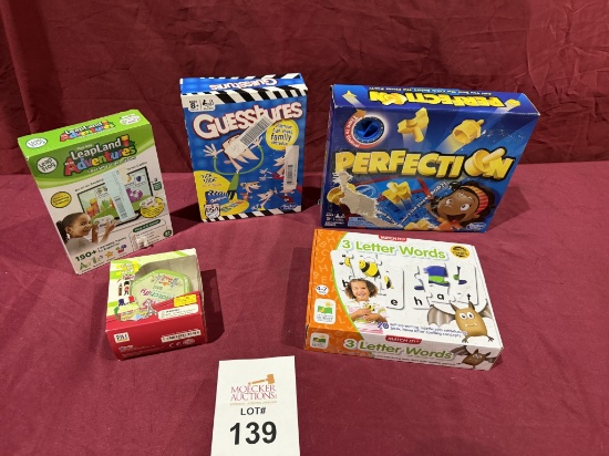 LOT CONSISTING OF (5) ASSORTED GAMES AND