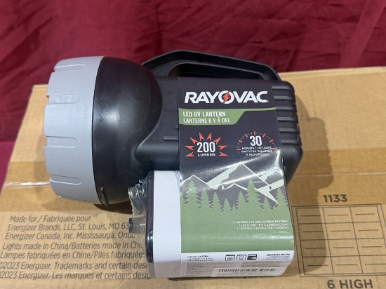 Rayovac Led 6v Lantern 200 Lumens (New)