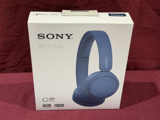 SONY WH-CH520 HEADPHONES (NEW)