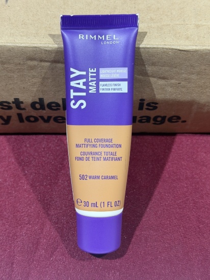 Lot Consisting Of (50) Rimmel London Stay