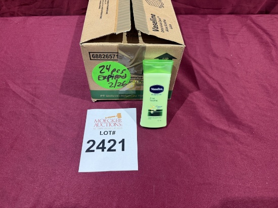 Lot Consisting Of (24) Vaseline Intensive Care