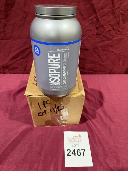 Isopure Protein Powder 3 Lbs.