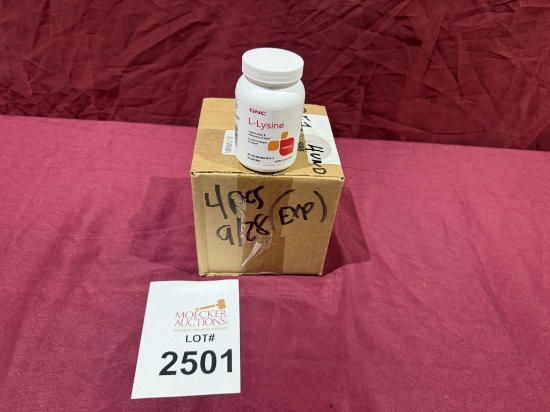 Gnc L-Lysin 100mg