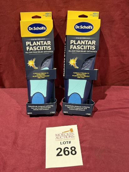 DR. SCHOLL'S PAIN RELIEF PLANTAR FASCIITIS (NEW)