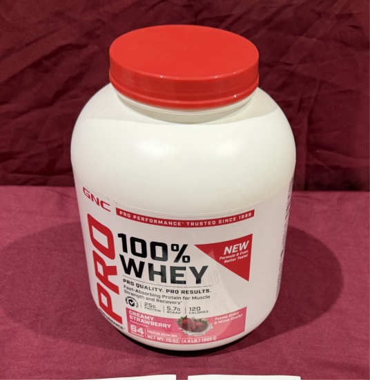 Gnc Pro Performance 100% Whey 4.4 Lbs.
