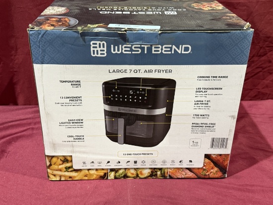 WESTBEND LARGE 7 QT. AIR FRYER