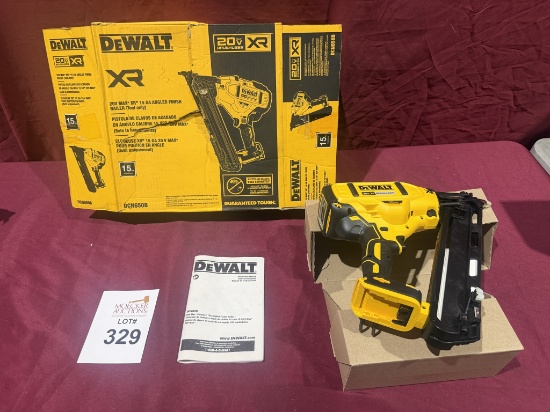 Dewalt 20v Max Xr Angled Finish Nailer