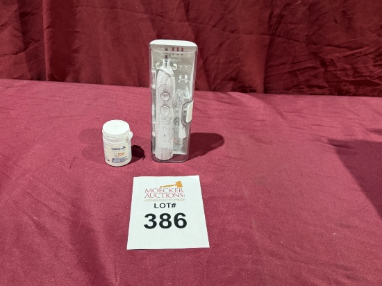 WATERPIK WATERFLOSSER AND WHITENING TABLETS