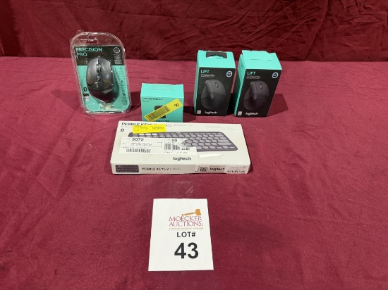 LOT CONSISTING OF (5) ASSORTED LOGITECH