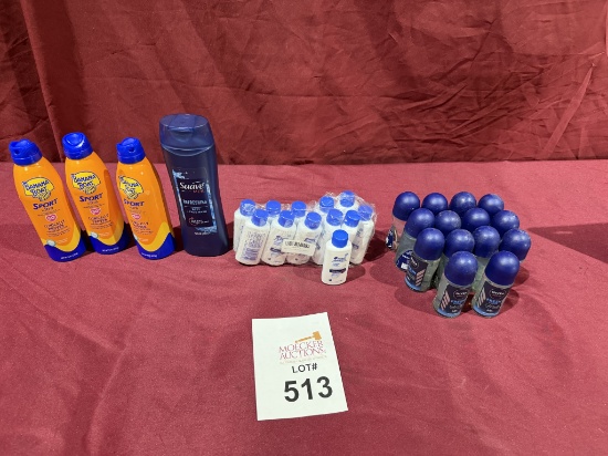 LOT CONSISTING OF (25 +/-) ASSORTED HYGIENE