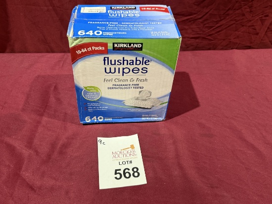 CASES OF KIRKLAND SIGNATURE FLUSHABLE WIPES