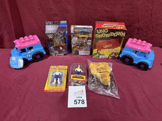 LOT CONSISTING OF (8) ASSORTED TOYS
