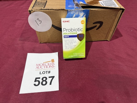 LOT CONSISTING OF (13) GNC PROBIOTIC SOLUTIONS