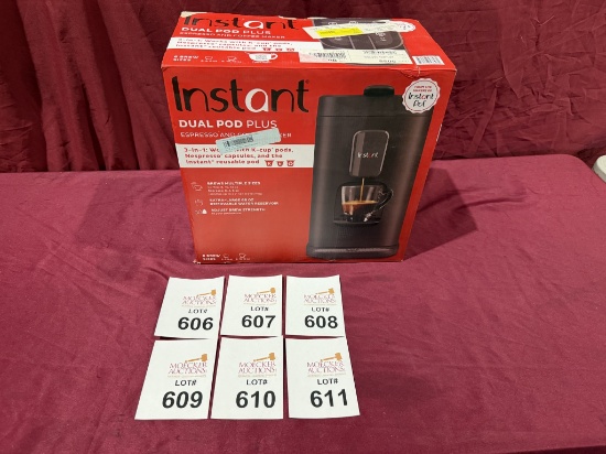 INSTANT DUAL POD PLUS ESPRESSO AND COFFEE MAKER