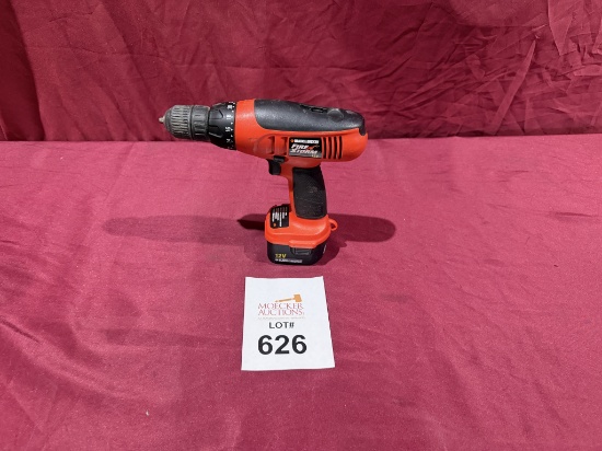 BLACK & DECKER FIRE STORM 12V DRILL CD431