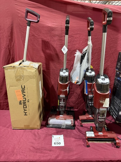 LOT CONSISTING OF (4) ASSORTED SHARK VACUUMS