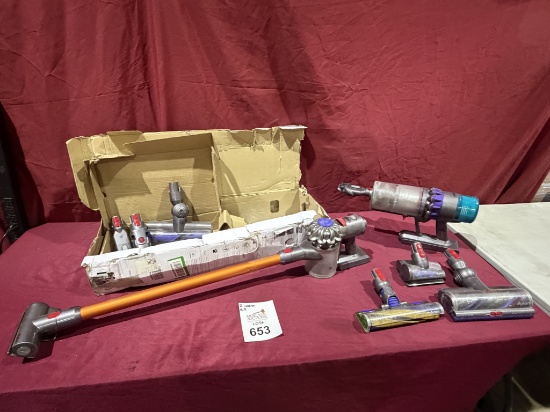 LOT CONSISTING OF (2) DYSON VACUUM PARTS