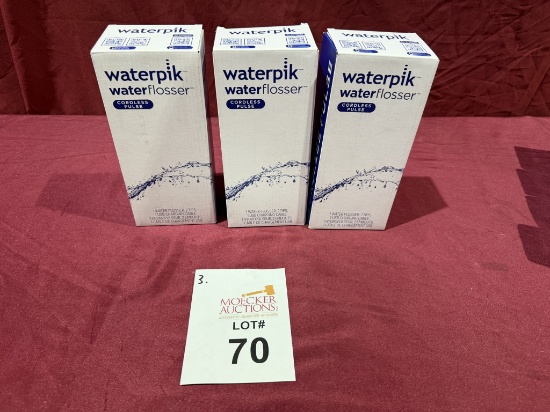 WATERPIK WATERFLOSSER CORDLESS PULSE (NEW)