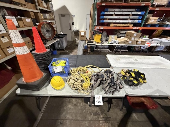 Lot Consisting Of Assorted Safety Harness Equip.