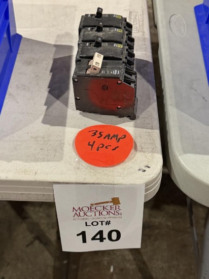 Assorted 35 Amp Circuit Breakers