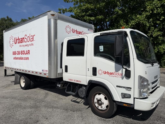 2017 Isuzu Npr Hd Box Truck, Odometer Reads: 86,716