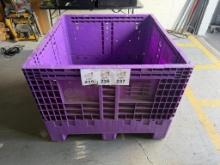 PLASTIC COLLAPSIBLE BULK CONTAINER