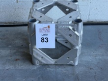 ALUMINUM SQUARE TRUSS 6-WAY JUNCTION SEGMENT