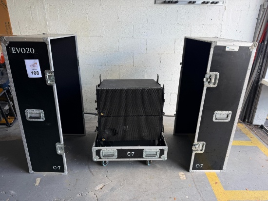 IDEA PRO AUDIO EVO20 LINE ARRAY SPEAKER SET