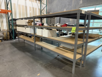 8' X 1.5' Medium Duty Metal Shelving Units