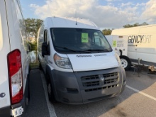 2018 RAM PROMASTER 2500 CARGO VAN (REMOVAL: ST. PETERSBURG, FL)