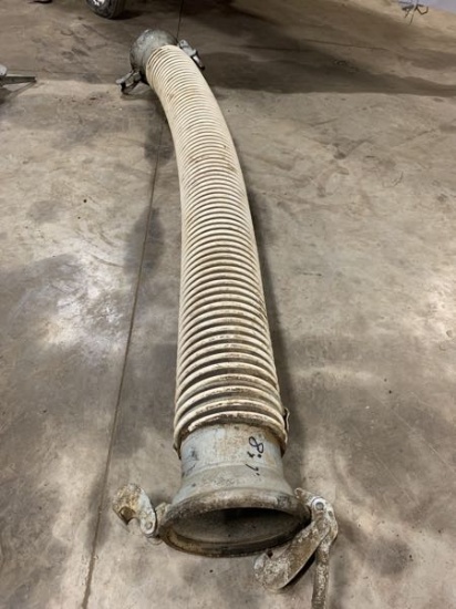 8 inch x 7ft flexible manure hose