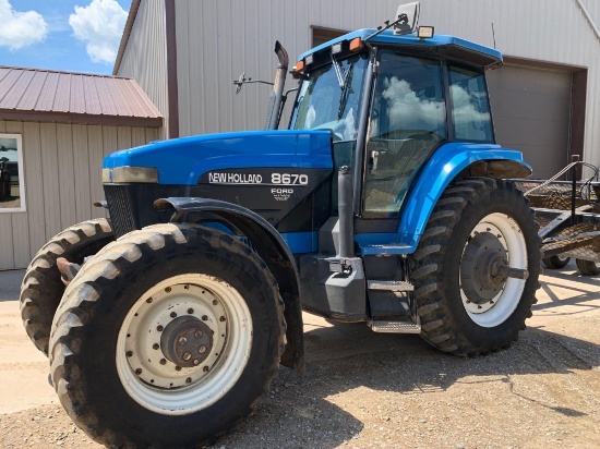 New Holland 8670 MFWD Tractor