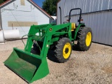 John Deere 5400 MFWD Tractor w/ JD Loader
