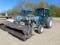NEW HOLLAND BROOM TRACTOR TN65D, HOURS: 4420, SN: 1211411