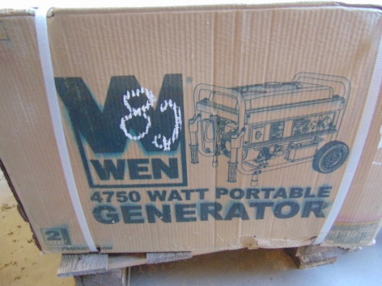 WEN 4750W GASOLINE GENERATOR