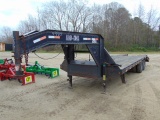 LOAD-TRAIL Load-Trail T/A Gooseneck Trailer Deck Over, Dove Tail with ramps