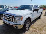 2011 FORD F150 XLT, 2WD, AUTOMATIC, 3.7L, CLOTH INTERIOR, 194,672 MILES
