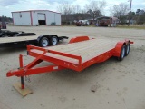2019 TH18 VIN:4UMTH1825KM000249 CAR HAULER, 6'8''x18' WITH LOADING RAMPS, 7